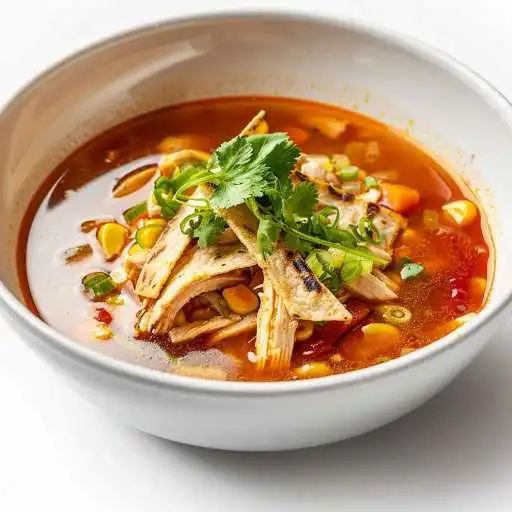 low carb chicken tortilla soup