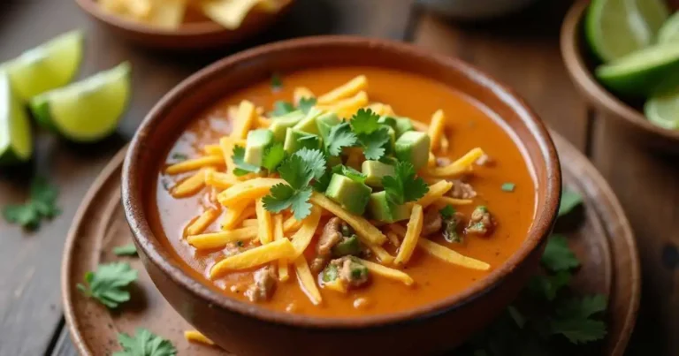 Creamy Chicken Tortilla Soup