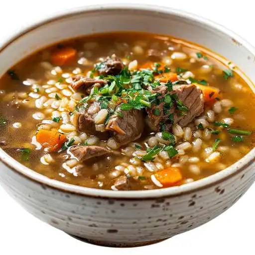 Instant Pot Beef Barley Soup