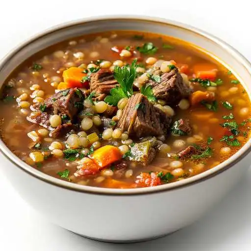 Instant Pot Beef Barley Soup