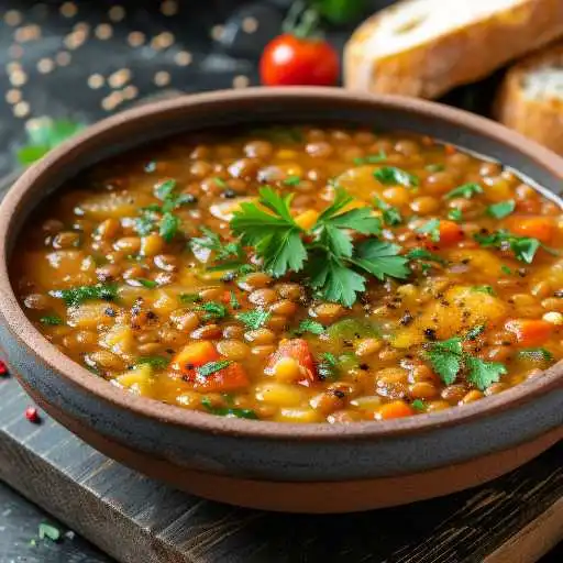 Ham and Lentil Soup