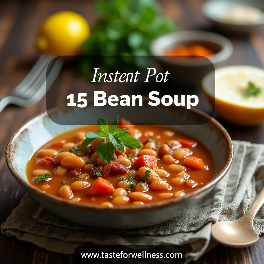 15 bean soup instant pot