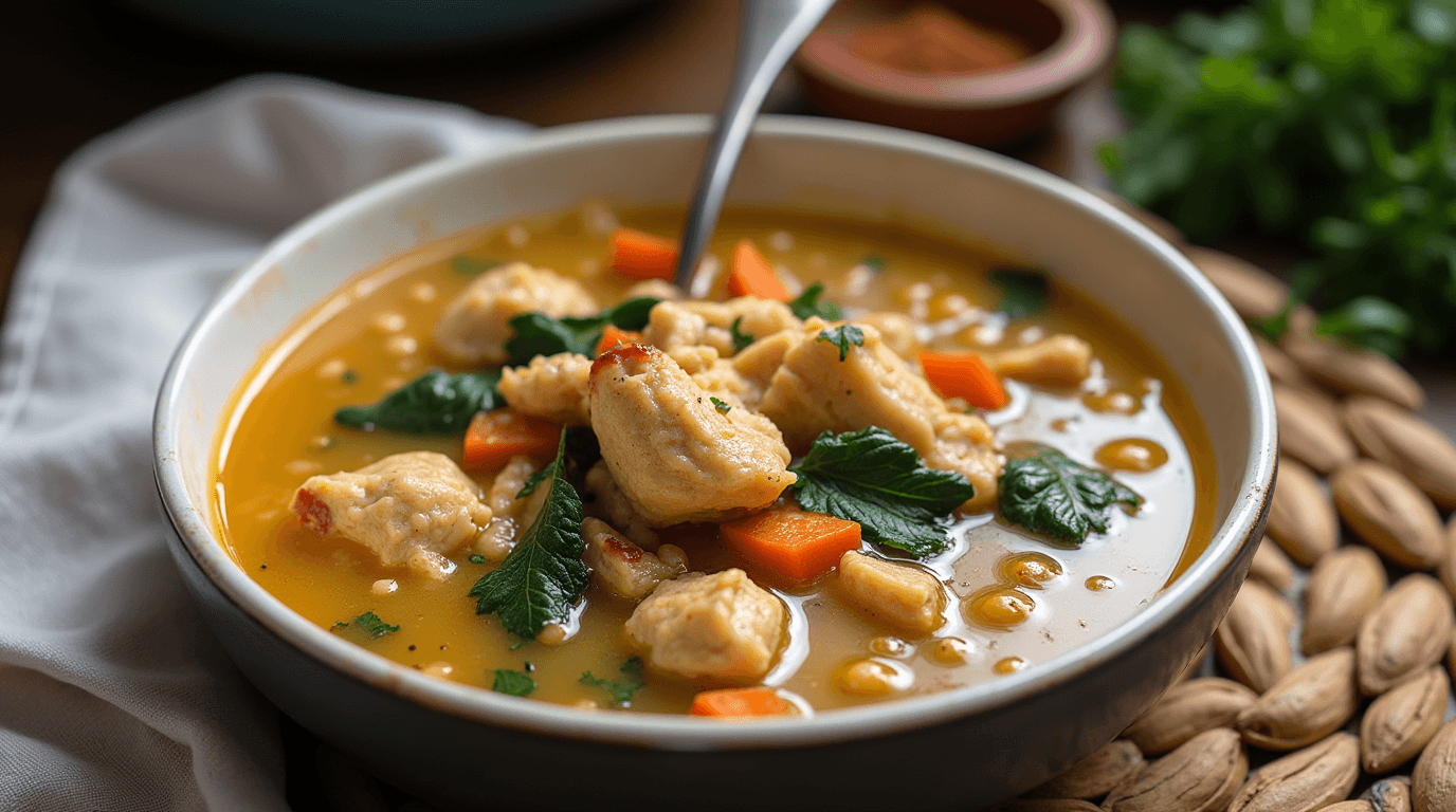 chicken white bean soup